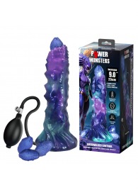 Фиолетовый яйцеродящий фаллоимитатор Duskwalker Sentinal на присоске - 22,4 см. - Baile - купить с доставкой в Бийске