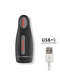 Черный автоматический мастурбатор с управлением через приложение - Oninder - в Бийске купить с доставкой