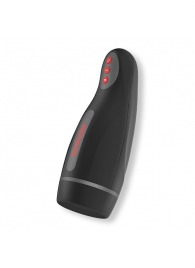 Черный автоматический мастурбатор с управлением через приложение - Oninder - в Бийске купить с доставкой