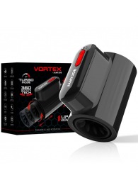 Черный автоматический мастурбатор с режимами поступательных движений и ротации - JAMYJOB - в Бийске купить с доставкой