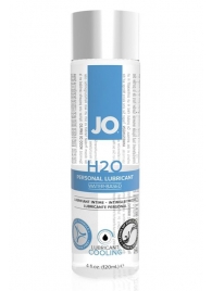 Охлаждающий лубрикант на водной основе JO Personal Lubricant H2O COOLING - 120 мл. - System JO - купить с доставкой в Бийске