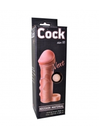 Фаллоудлинитель с кольцом COCK size M - 15 см. - LOVETOY (А-Полимер) - в Бийске купить с доставкой