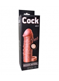 Фаллоудлинитель с кольцом COCK size L - 16,5 см. - LOVETOY (А-Полимер) - в Бийске купить с доставкой