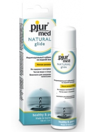 Нейтральный лубрикант на водной основе pjur MED Natural glide - 100 мл. - Pjur - купить с доставкой в Бийске