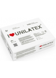 Ультратонкие презервативы Unilatex Ultra Thin - 144 шт. - Unilatex - купить с доставкой в Бийске