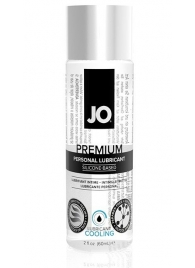 Охлаждающий лубрикант на силиконовой основе JO Personal Premium Lubricant Cooling - 60 мл. - System JO - купить с доставкой в Бийске