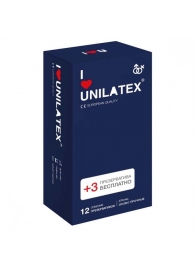 Ультрапрочные презервативы Unilatex Extra Strong - 12 шт. + 3 шт. в подарок - Unilatex - купить с доставкой в Бийске