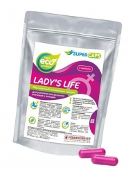 Возбуждающие капсулы Ladys Life - 2 капсулы (0,35 гр.) - SuperCaps - купить с доставкой в Бийске