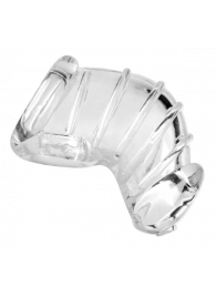 Насадка для ограничения эрекции Detained Soft Body Chastity Cage - XR Brands - купить с доставкой в Бийске