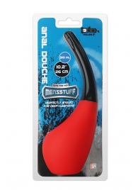 Анальный душ MENZSTUFF 310ML ANAL DOUCHE RED/BLACK - Dream Toys - купить с доставкой в Бийске