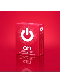 Супертонкие презервативы ON) Super Thin - 3 шт. - ON) - купить с доставкой в Бийске