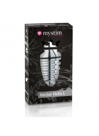 Анальный плаг для электростимуляции Hector Helix Buttplug L - 11,5 см. - MyStim - купить с доставкой в Бийске