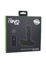 Чёрный перезаряжаемый массажёр предстательной железы NEXUS Revo Slim - Nexus Range - в Бийске купить с доставкой