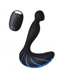 Чёрно-синий массажер простаты Erotist Third - Erotist Adult Toys - в Бийске купить с доставкой