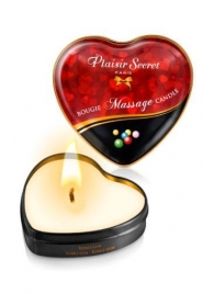 Массажная свеча с ароматом бубль-гума Bougie Massage Candle - 35 мл. - Plaisir Secret - купить с доставкой в Бийске