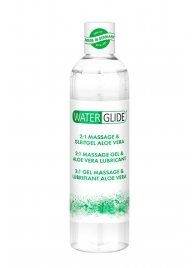 Гель-смазка 2-в-1 MASSAGE   LUBRICANT ALOE VERA - 300 мл. - Waterglide - купить с доставкой в Бийске