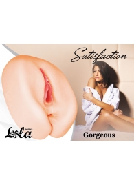 Мастурбатор с 2 тоннелями Satisfaction Gorgeous - Lola Games - в Бийске купить с доставкой