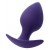 Фиолетовая анальная втулка Glob - 8 см. - ToyFa