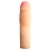 Телесная насадка-удлинитель на пенис PERFORMANCE 1.5INCH COCK XTENDER - 16 см. - Blush Novelties - в Бийске купить с доставкой