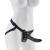 Чёрный с золотом женский страпон Designer Strap-On - Pipedream - купить с доставкой в Бийске