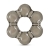 Дымчатое эрекционное кольцо Stay Hard Thick Bead Cock Ring - Blush Novelties - в Бийске купить с доставкой