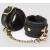 Черные наручники Bound to You Faux Leather Wrist Cuffs - Fifty Shades of Grey - купить с доставкой в Бийске