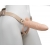 Телесный фаллопротез MEN STYLE с анальным стимулятором - 17,5 см. - LOVETOY (А-Полимер) - купить с доставкой в Бийске