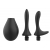 Черный анальный душ Nexus Anal Douche Set с 2 сменными насадками - Nexus Range - купить с доставкой в Бийске