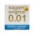 Увлажнённый презерватив Sagami Original 0.01 Extra Lub - 1 шт. - Sagami - купить с доставкой в Бийске