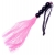 Розовая силиконовая плеть - 35,5 см. - Boys of Toys - купить с доставкой в Бийске