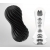 Мастурбатор FLEX Rocky Black с плотным рельефом - Tenga - в Бийске купить с доставкой