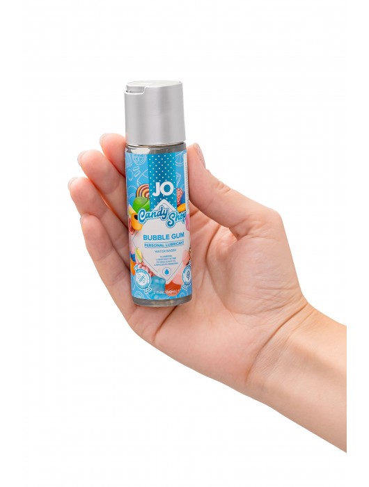 Смазка на водной основе Candy Shop Bubblegum с ароматом жвачки - 60 мл. - System JO - купить с доставкой в Бийске