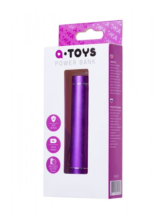 Портативное зарядное устройство A-toys 2400 mAh microUSB - A-toys - купить с доставкой в Бийске