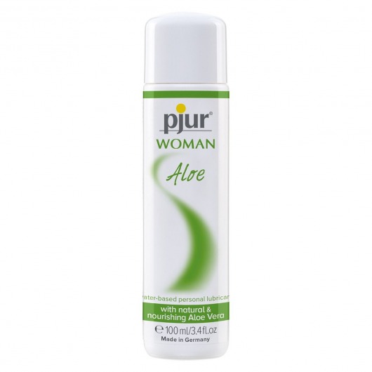 Лубрикант на водной основе pjur WOMAN Aloe - 100 мл. - Pjur - купить с доставкой в Бийске