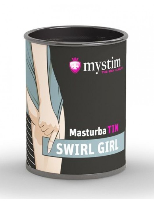 Компактный мастурбатор MasturbaTIN Swirl Girl - MyStim - в Бийске купить с доставкой