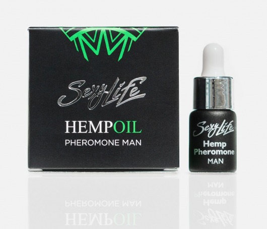 Мужские духи с феромонами Sexy Life HEMPOIL man - 5 мл. -  - Магазин феромонов в Бийске