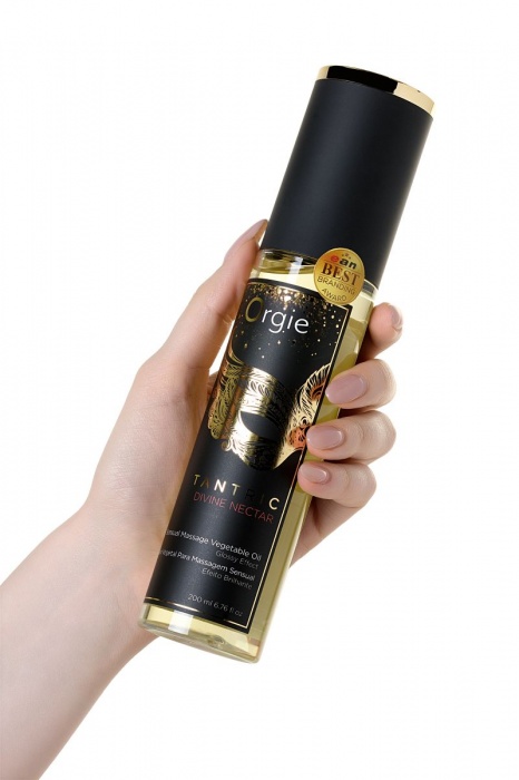 Растительное массажное масло Orgie Tantric Divine Nectar - 200 мл. - ORGIE - купить с доставкой в Бийске