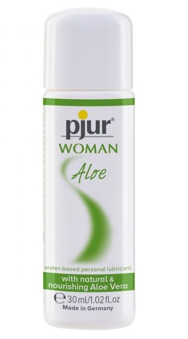 Лубрикант на водной основе pjur WOMAN Aloe - 30 мл. - Pjur - купить с доставкой в Бийске