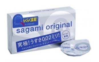 Ультратонкие презервативы Sagami Original QUICK - 6 шт. - Sagami - купить с доставкой в Бийске