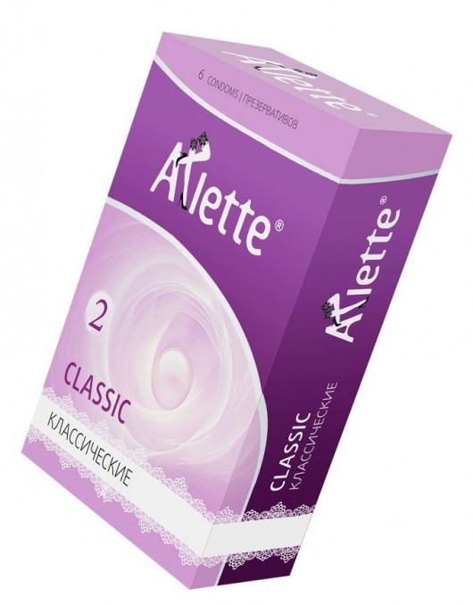 Классические презервативы Arlette Classic - 6 шт. - Arlette - купить с доставкой в Бийске