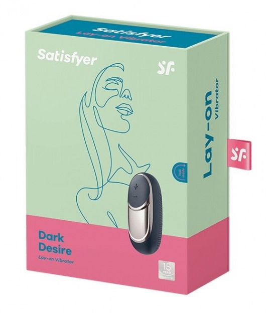 Черный вибромассажер Satisfyer Layons Dark Desire - Satisfyer