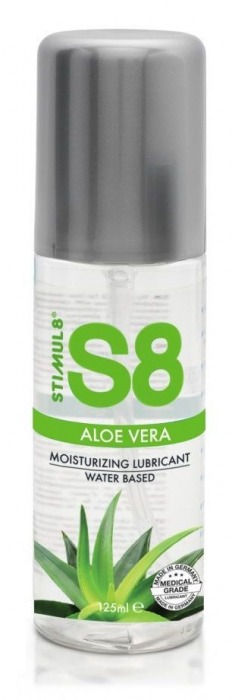 Лубрикант на водной основе S8 Aloe Vera Lube - 125 мл. - Stimul8 - купить с доставкой в Бийске