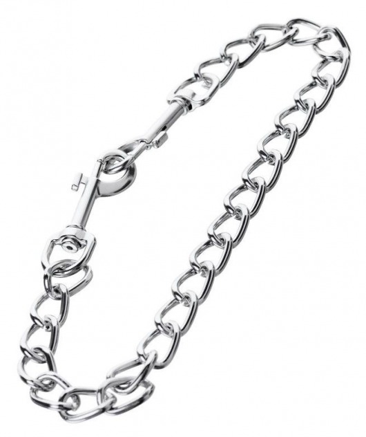 Серебристая соединительная цепочка с двумя карабинами - ToyFa - купить с доставкой в Бийске