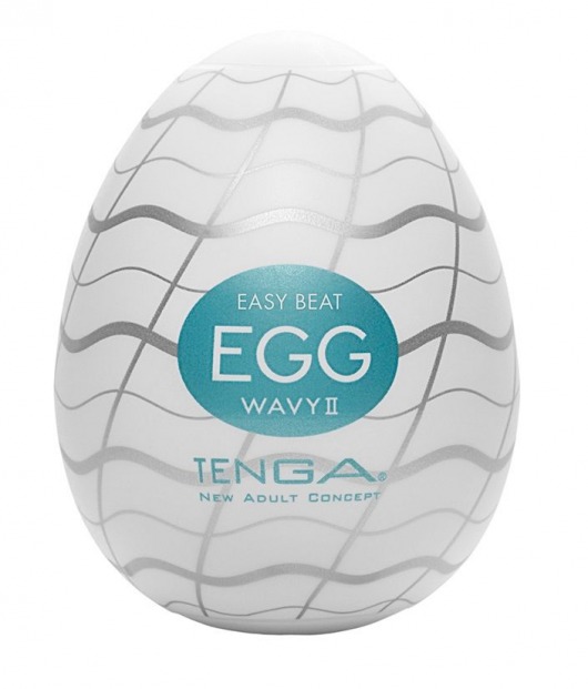 Мастурбатор-яйцо EGG Wavy II - Tenga - в Бийске купить с доставкой