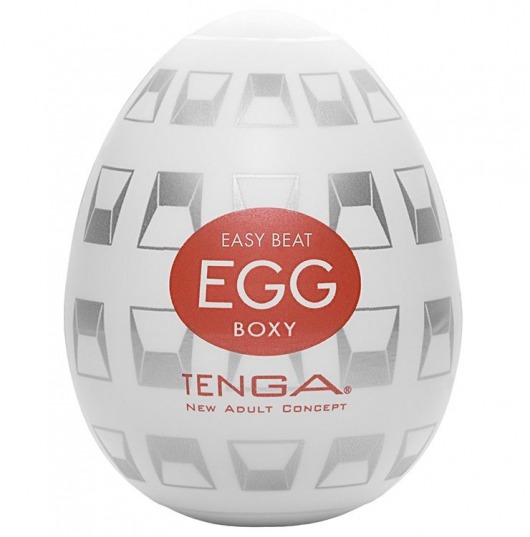 Мастурбатор-яйцо EGG Boxy - Tenga - в Бийске купить с доставкой