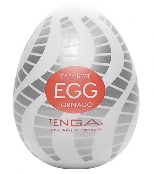 Мастурбатор-яйцо EGG Tornado - Tenga - в Бийске купить с доставкой