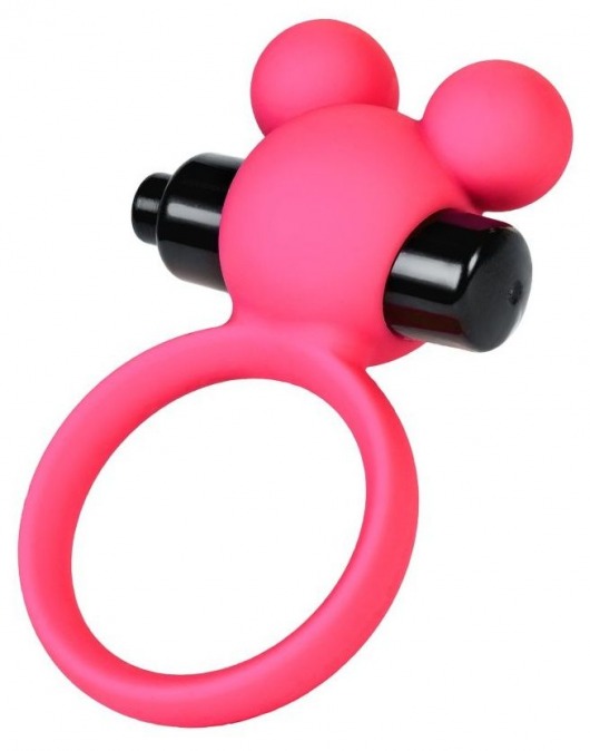 Розовое виброкольцо на пенис A-Toys - A-toys - в Бийске купить с доставкой