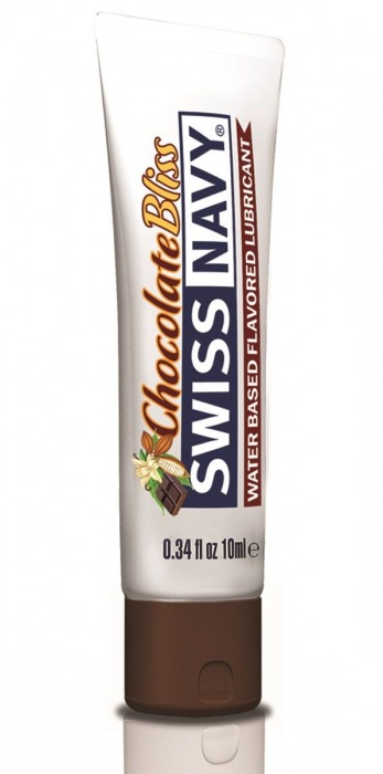 Лубрикант с ароматом шоколада Swiss Navy Chocolate Bliss Lube - 10 мл. - Swiss navy - купить с доставкой в Бийске