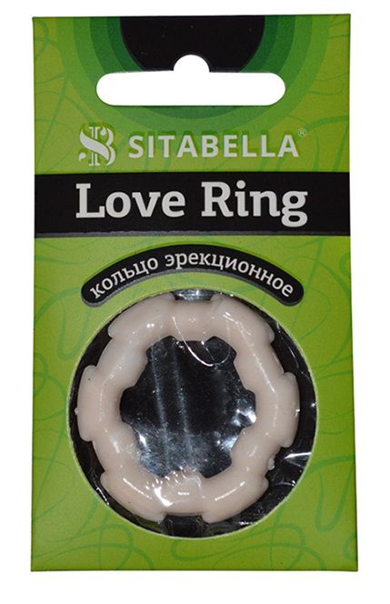 Фигурное эрекционное кольцо из киберкожи - Sitabella - в Бийске купить с доставкой