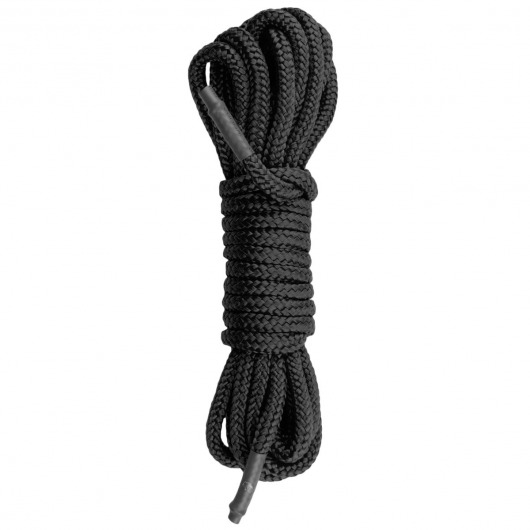 Черная веревка для бондажа Easytoys Bondage Rope - 5 м. - Easy toys - купить с доставкой в Бийске